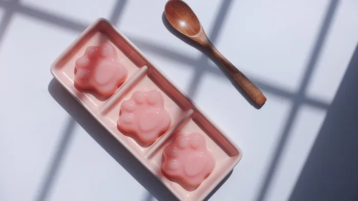 粉色动物爪模