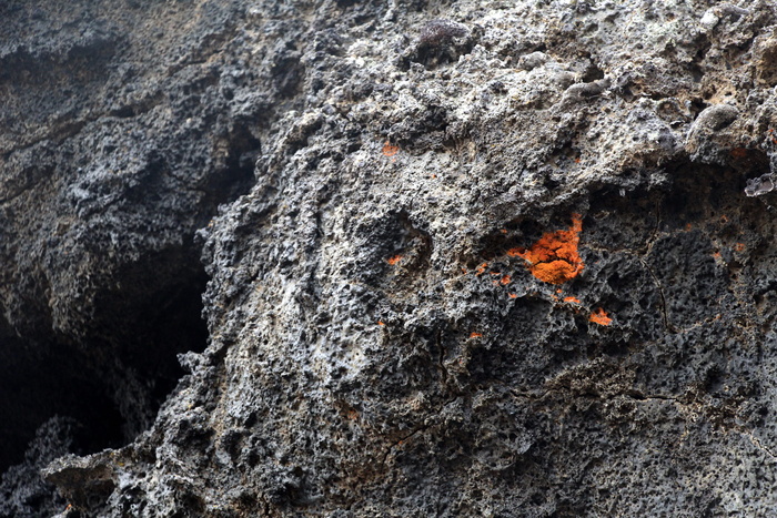 冰岛，ion豪华冒险酒店，黑色，橙色，火山，岩石，纹理，全框架