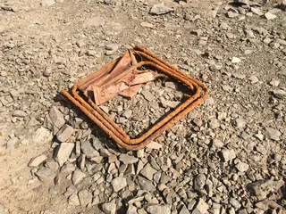 rust、chair、basic、edersee、低潮、old、高角度视图、solid