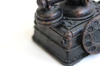 电话，音乐盒，复古，音乐，盒，听，听，古董