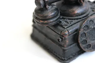 电话，音乐盒，复古，音乐，盒，听，听，古董