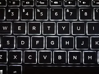 笔记本电脑、键盘、惠普、键盘灯、技术、信件、通讯、电脑键盘