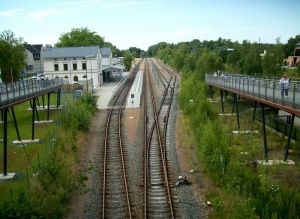 gleise、train、Seed、屈服、铁路、火车站、铁路轨道、交通