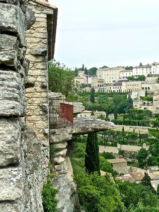 岩墙、围城、防御工事、遗产、石头、加固、巨大、中世纪