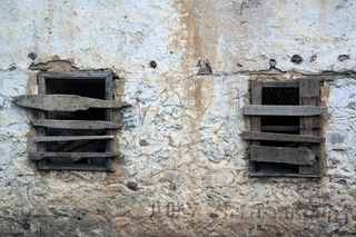 旧的、过时的、废弃的、背景、结构、棕色、树、皮带