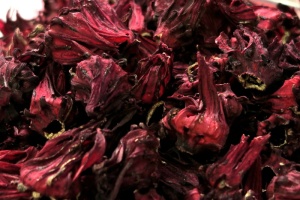 玫瑰茄、中药、植物、红色、特写、全画幅、新鲜、健康饮食