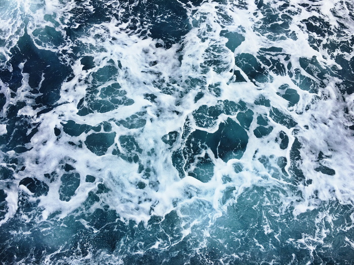 水，飞溅，石头照片，海，海洋，蓝色，波浪，自然