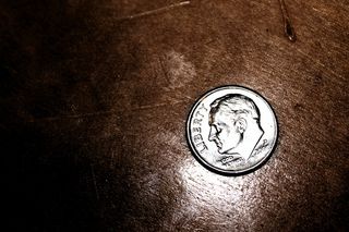 古董、艺术、空白、分、硬币、深色、设计、空白