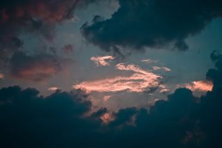 云，前进，天空，天气，自然，雷雨，大气，风暴