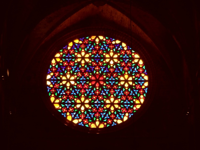 教堂窗户，彩色，教堂，玻璃窗，玻璃，窗户，颜色，相信