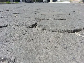 石头、人行道、道路、白天、无人、自然、选择性聚焦、特写