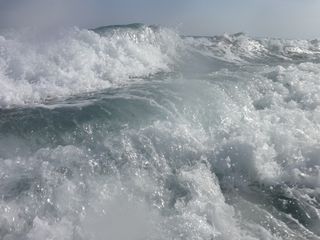 海，水，蓝色，海岸，波浪，风，冲浪，滴水