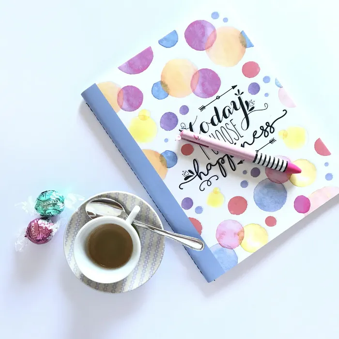 桌面、颜色、纸张、庆典、生日、创意、明亮、早餐