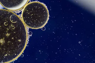 水、油、油性、自然、质地、圆形、硅、液体