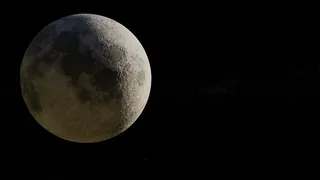 月亮、恒星、太空、宇宙、3d、搅拌机、夜晚、天文学