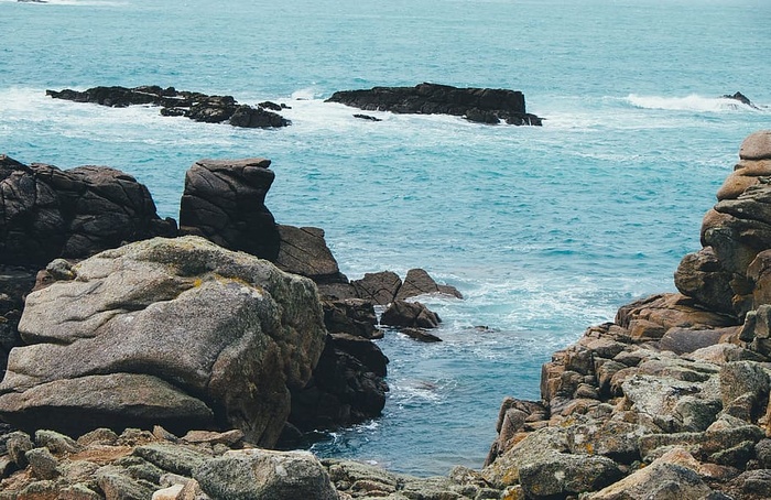 海岸，岛屿，海洋，户外，岩石，岩石，风景，海洋