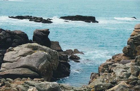 海岸，岛屿，海洋，户外，岩石，岩石，风景，海洋