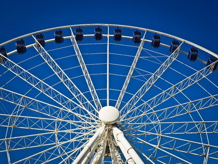 摩天轮、骑行、休闲、游乐场、旋转木马、天空、游乐场、狂欢节