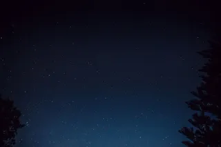 天空中明亮的星星