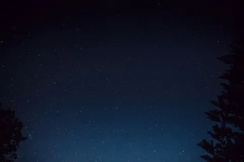 天空中明亮的星星 天空中明亮的星星