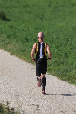 男子、跑步、运动、跑步者、活跃、健身、健康