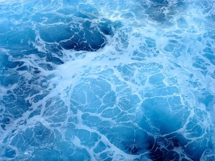 加勒比海，海中的涟漪，水，蓝色，自然，背景，没有人，完整的画面