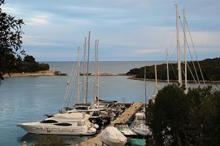 港口、游艇、动力船、游艇、码头、船舶、运输、水