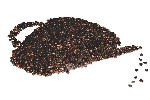 咖啡豆，壶，咖啡，豆，咖啡，豆，烘焙，受益，咖啡