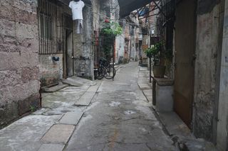 后巷，小巷，华南，广州，旧时代，记忆，建筑，建筑