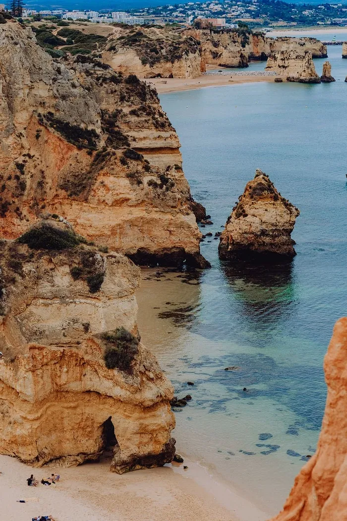 葡萄牙阿尔加维拉各斯的卡米洛海滩（Praia do Camilo）