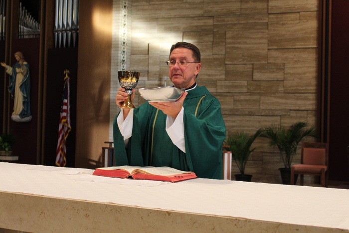 奉献、牧师、天主教徒、弥撒、主持人、祭坛、礼拜仪式、教堂