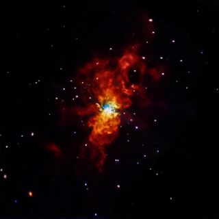 超新星，恒星，宇宙，sn 2014j，钱德拉天文台，X射线，梅西耶82，雪茄星系