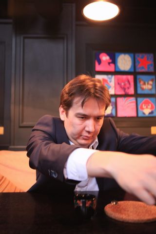 帅哥，咖啡馆，年轻人，商人，男人，人，生意