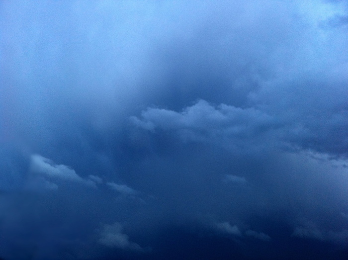 风暴云、雷雨、黑暗、天空、阴暗、自然现象、蓝色、威胁