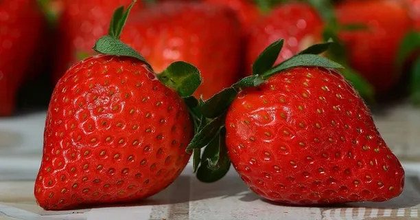 草莓，水果，水果，水果，红色，甜味，食物，食用