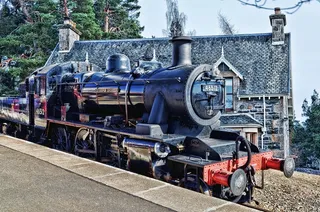 火车站、铁路、火车、中心站、机车、蒸汽机车、蒸汽铁路、轨道交通