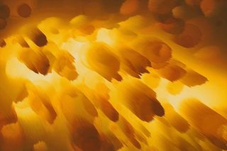 优雅的抽象背景，带有黄色和金色条纹