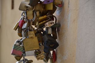 城堡、*、封闭、安全、锁链、挂锁、锁定、锁