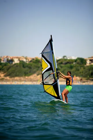 冲浪，学徒，西班牙，一个人，一个人，成年人，只有男人，成年人