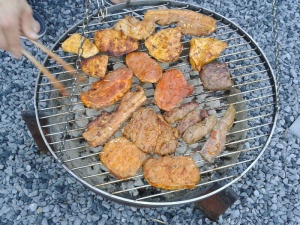 烤肉，烤肉，烤肉，烤肉，烤肉，庆祝，夏天，聚会
