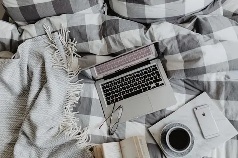 在床上工作所需的一切