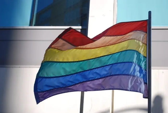 同性恋、彩虹、旗帜、骄傲、象征、宽容、lgbt、dom