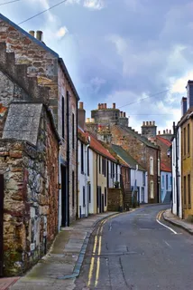 anstruther、street、east、neuk、fife、harbour、historic、houses