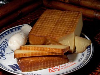 gruyere，烟熏，奶酪，奶制品，食品，配料，食用，零食