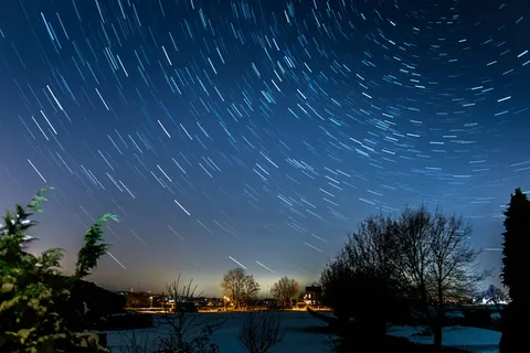 时间点照片,夜空,星星,星迹,长曝光,星星,夜晚,星空 时间点照片,夜空,星星,星迹,长曝光,星星,夜晚,星空