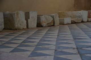 葡萄牙，帕尔梅拉，地板，图案，石头，建筑，地板，瓷砖