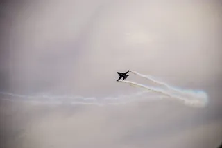 飞机，飞机，航空，飞行，飞行，轮廓，天空，烟雾