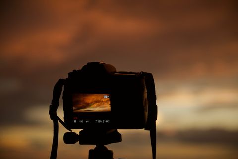 摄像机的浅焦摄影