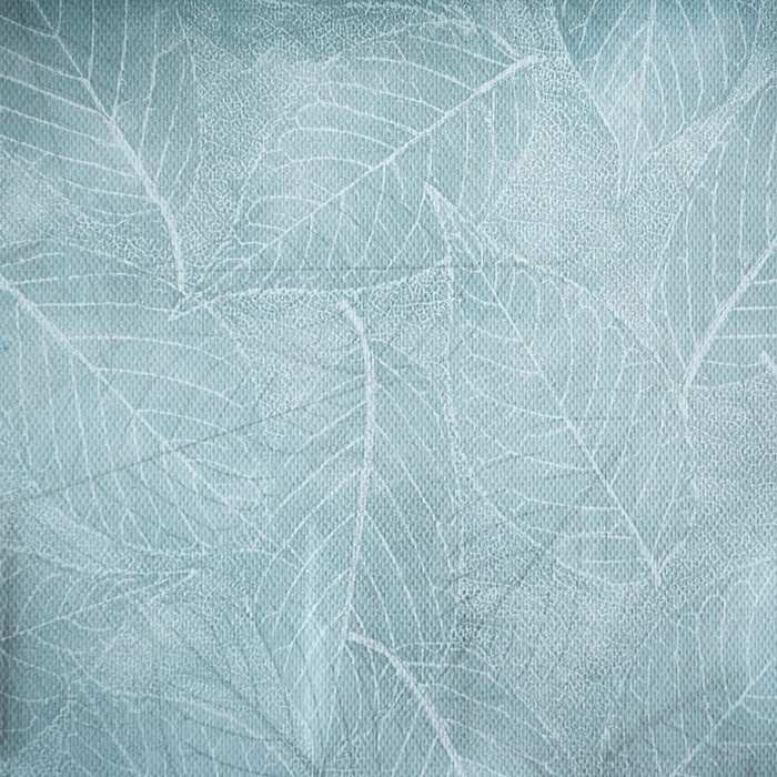 绿色，叶子印花纺织品，绿色叶子，印花，纺织品，蓝色，纹理，纹理