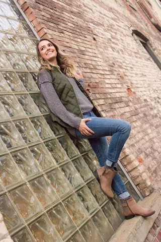 时尚，时尚，风格，博客，背心，博客，衣服，模特